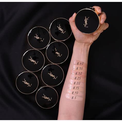 ysl cushion shades|ysl cushion refill.